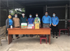 LĐLĐ huyện Hàm Thuận Bắc thăm tặng quà các chốt kiểm dịch Covid-19